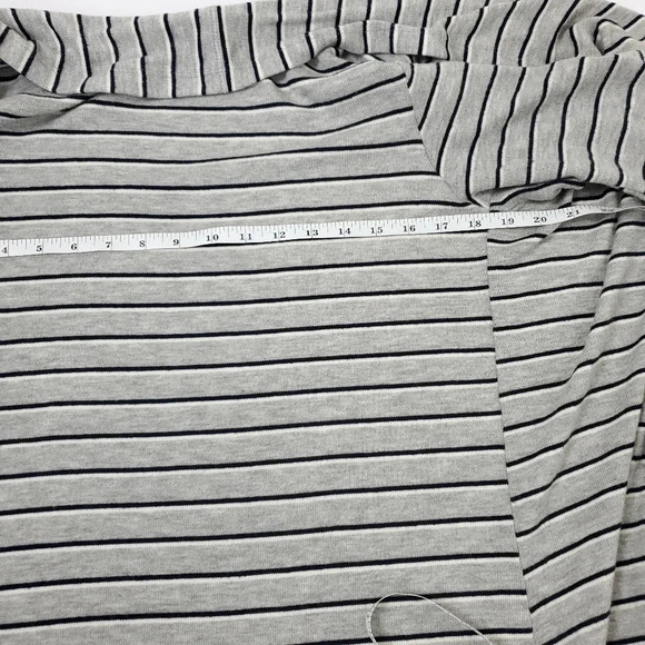 LNA Brushed Divergence Striped Open Front Cardigan S - Picture 6 of 10